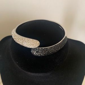 Swarovski Black & White Cuff